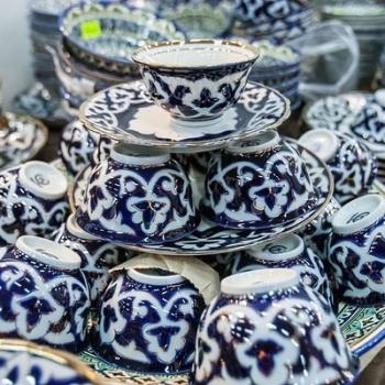 Шоппинг в Узбекистане - Узбекская национальная посуда.