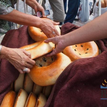 Самаркандский хлеб, Узбекистан, Восточный Базар, Отдых, Путешествие, Туризм