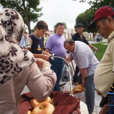 Самаркандский хлеб, патыр, Узбекистан, Восточный Базар, Отдых, Путешествие, Туризм